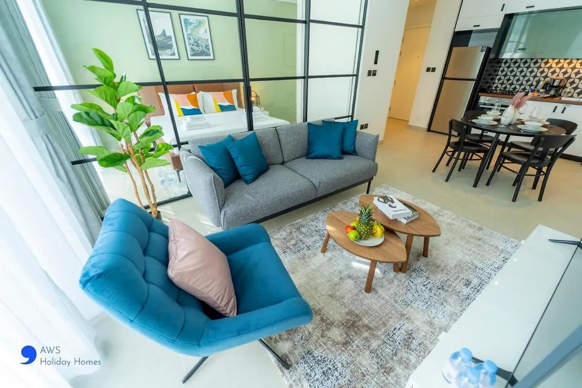 Апартаменты Aws Holiday Homes - Stylish 2Br Apt At Dubai Hills